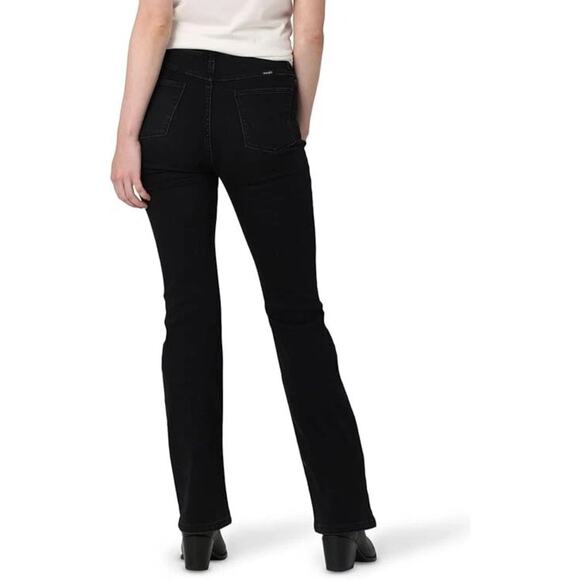 Wrangler High Rise Bold Bootcut Jean (Size 6/28) Black - Picture 2 of 10